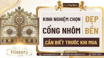✅ Hướng Dẫn Chọn Mua CỔNG NHÔM ĐÚC Đẹp, Chất Lượng, Bền Bỉ - Những Điều Cần Biết Khi Mua Cổng Nhôm