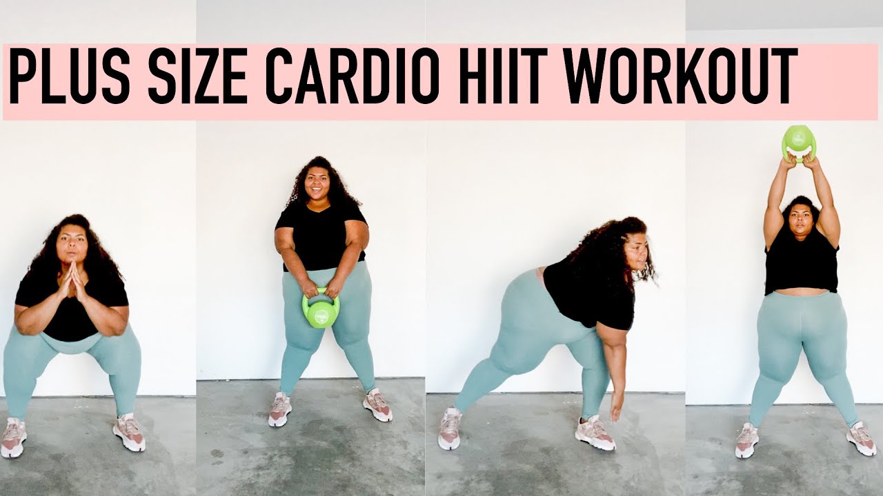 PLUS SIZE HIIT CARDIO WORKOUT YouTube PLUS SIZE HIIT CARDIO WORKOUT YouTube