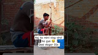 How mini vlog (somu 01x vlogs) #shortvideo #trendingshorts (village vlog Start) #sauravjoshivlogs
