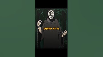 Meanwhile Obito at 14 edit...