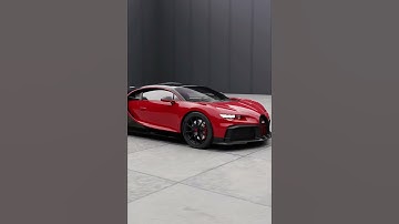 Bugatti Car Showcase 3D Animation | Made in Blender 🏎️ Toma Toma
