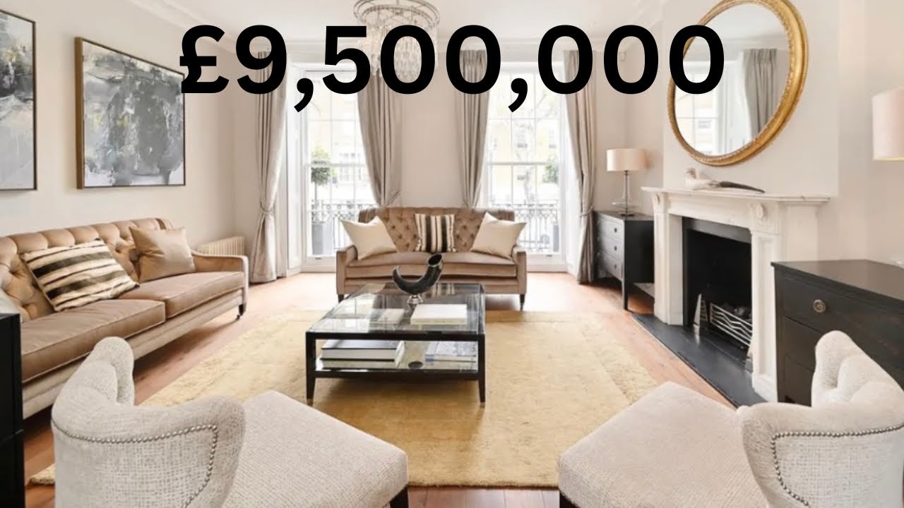 £9,500,000 Belgravia House London Real Estate YouTube