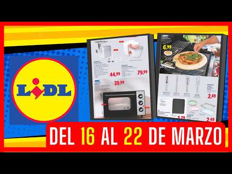 Ofertas LIDL ESTA SEMANA alimentacion y cocina