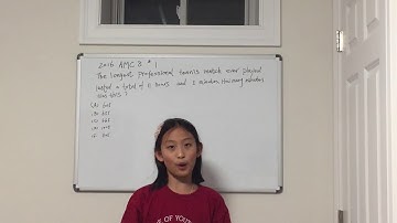 Melinda Yu: 2016 AMC 8 Question 01