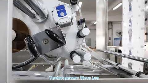 Powder pillow bag package labelling trial testing operation video from Wilpac