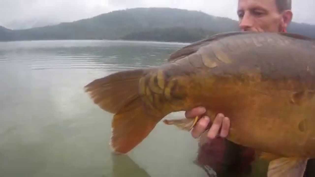 Keith Tucker returning this 24lb Mirror into Cassien.