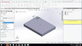 3 Solidworks Extrude Cut and Liner Pattern