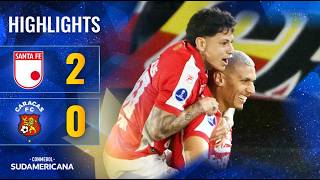 SANTA FE vs. CARACAS | HIGHLIGHTS | CONMEBOL SUDAMERICANA 2026