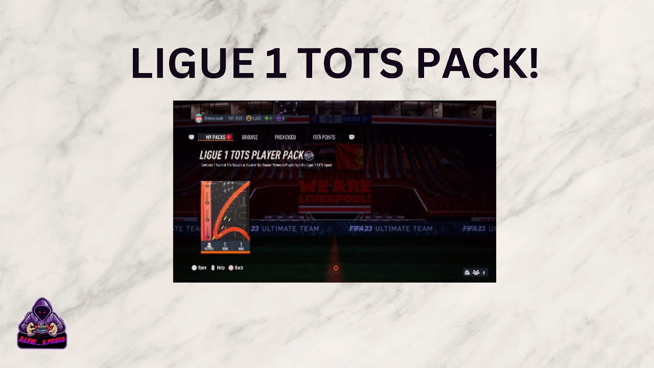 Opening my ligue 1 TOTS pack | FIFA 23 - YouTube