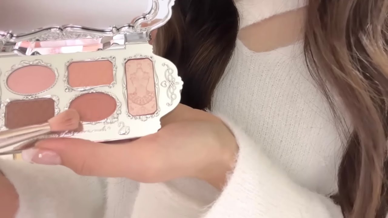 【ASMR】バレンタインメイクしよ〜！💝 / Make-up Role play / メイクロールプレイ