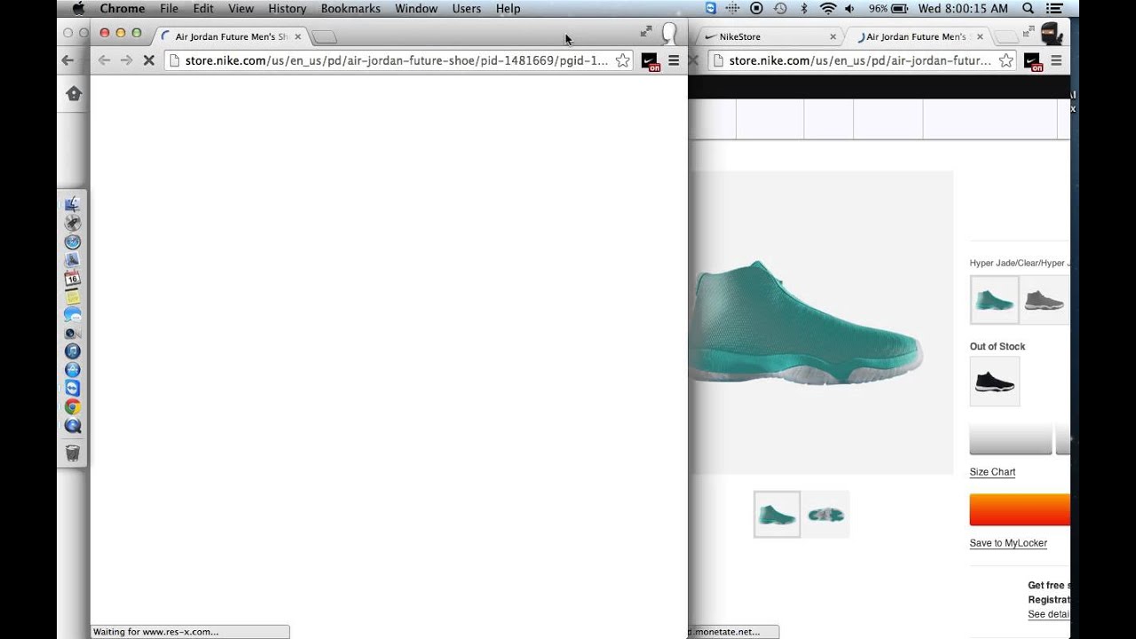 Air Jordan Future Jade Nike Sniper