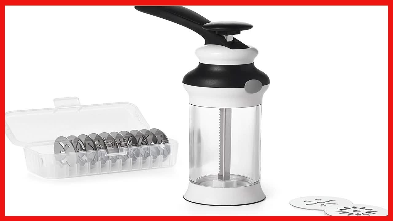 Great product OXO Good Grips 14Piece Cookie Press SetOXO Good Grips 14 Piece Cookie Press Set