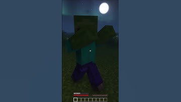 Minecraft: How to get rid of Zombies 🧟‍♂️ #shorts