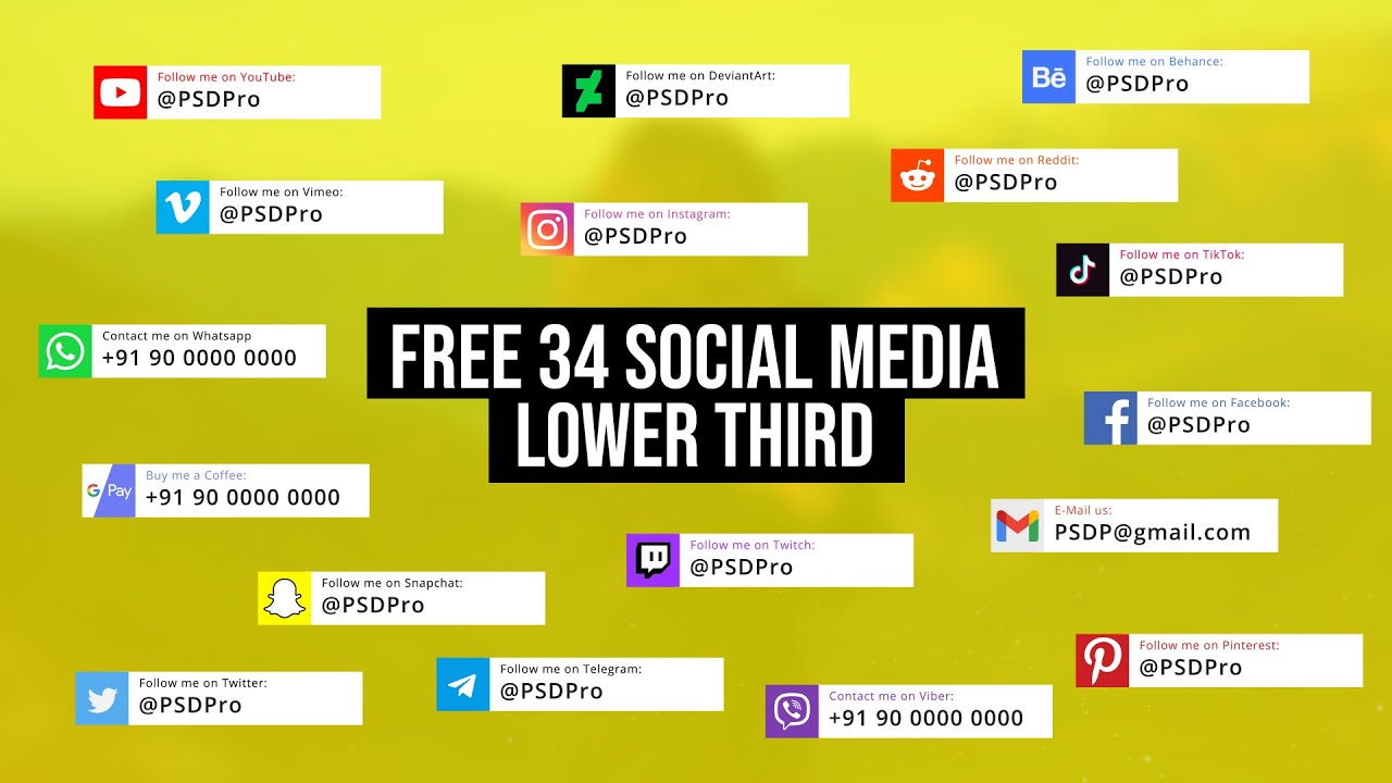 34 Free Social Media Lower Thirds for After Effects - YouTube 34-free-social-media-lower-thirds-for-after-effects-youtube