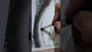 Old woman portrait with Charcoal.. Subscribe Like comment share.