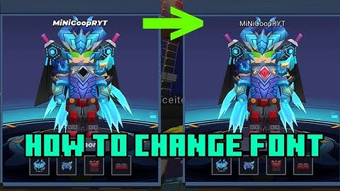 How To Change Back To Old Font In Blockman Go: Adventures