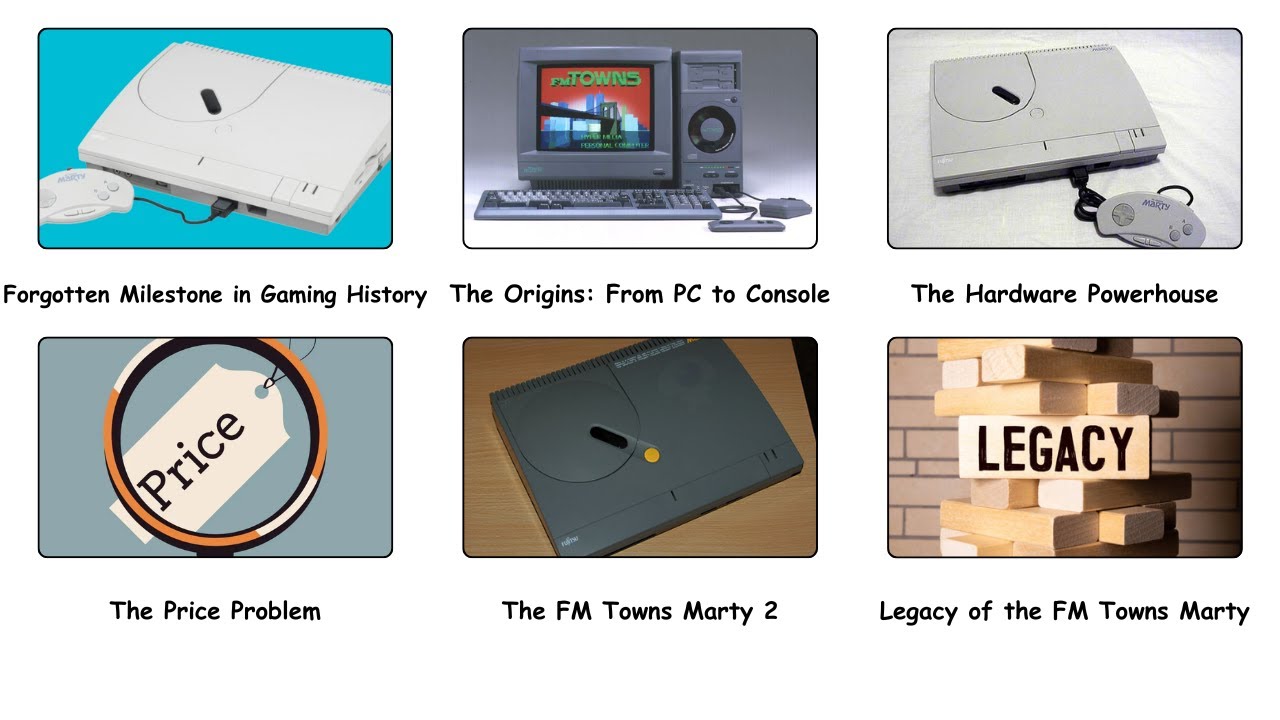 FM Towns Marty The First 32 Bit Console Explained in 10 Minutes