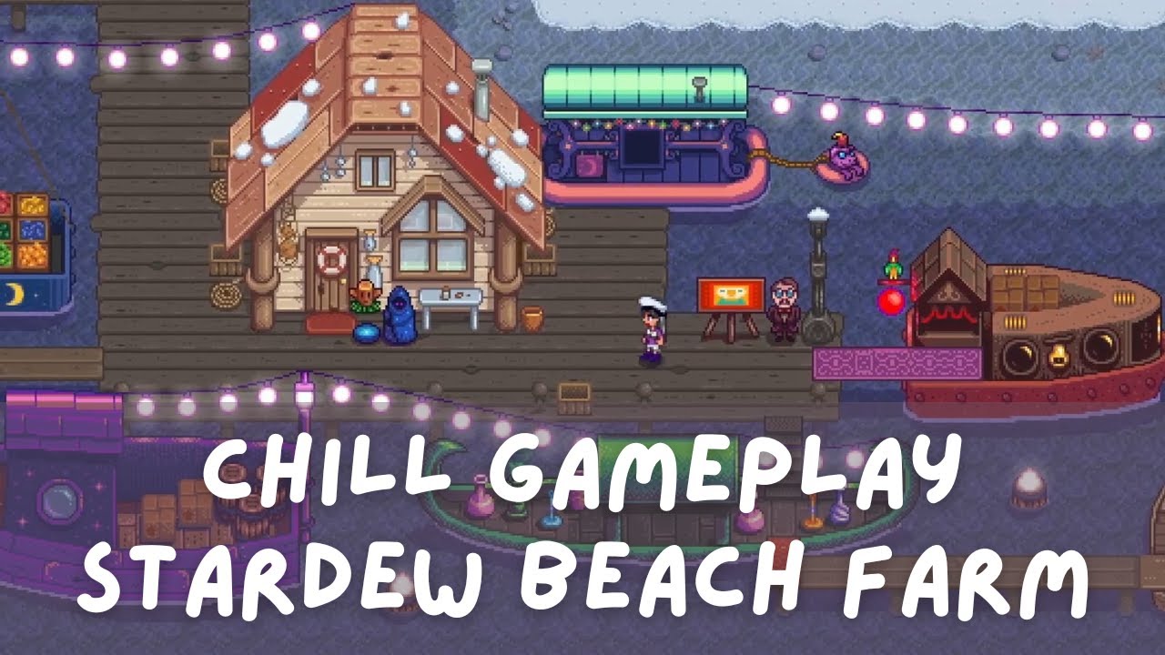 STARDEW VALLEY Beach Farm 15th Day Of Winter Year 1 Chill Gameplay stardew-valley-beach-farm-15th-day-of-winter-year-1-chill-gameplay