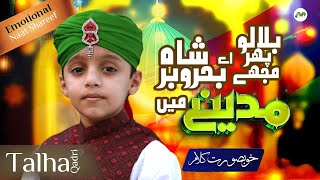 Bula Lo Phir Mujhe Aye Shah e Bahrobar | Talha Qadri | Naat | M3Tech