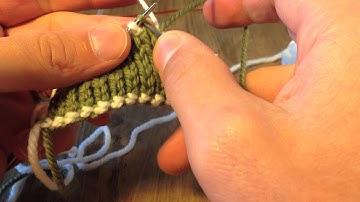 Make One Right (M1R) and Make One Left (M1L) Increases in Double-Knitting - A Sockmatician Tutorial