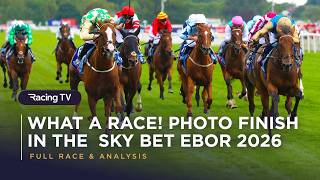 Ebor 2026: Daiquiri Bay Wins A Thriller At York | Replay | Racing TV screenshot 3