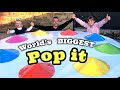 We Made The BIGGEST Pop it EVER