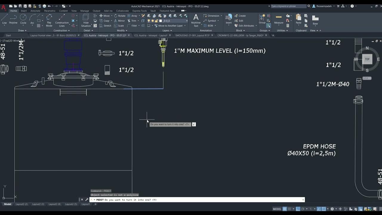 How to make a line thicker in autocad تریک های اتوکد YouTube