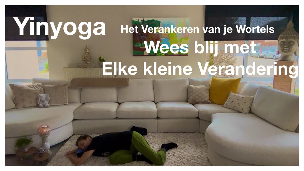 YinYoga Wees Blij met Elke Kleine Verandering