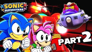 💥Can We Beat Eggman??  - Sonic & Amy Play Sonic Superstars!! (Part 2)