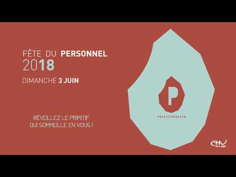 Fête du personnel CHU de Liège 2018 au Prehistomuseum