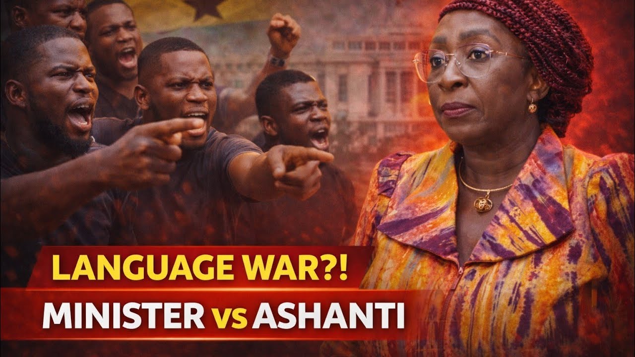 🚨 «Тви как второй официальный язык?! Министр резко критикует это решение — молодежь Ашанти взорва...