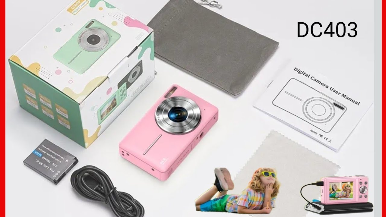 Digital Camera | DC403 Camera | Mini Digital camera Unboxing | Budget Gadgets