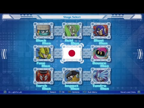 Mega Man 11 Robot Master Rush Japanese 