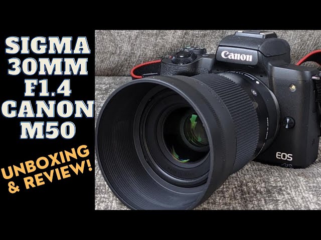 16mm F1 M50 Lens Sigma Canon Sigma Shows EF-M Mount Primes For