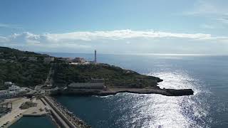 Italy, April 25th - Santa Maria di Leuca \& Lighthouse in daylight, DJI MINI PRO