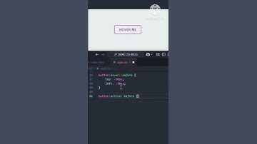CSS Button Animation in 19 Seconds 🔥 | HTML & CSS Shorts | Web Design Tip
