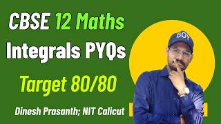 Class 12 Maths | Integrals Chapter 7 | NCERT PYQ Questions with Years | Board Exam 2026