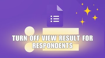✅ EASY: How to turn off view result for respondents on Google forms | NEW UPDATE