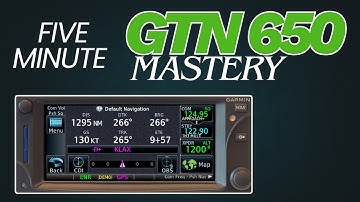 Master the Garmin GTN 650 in 5 Minutes – Quick Pilot Tutorial