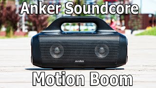BEST WIRELESS PORTABLE SPEAKER OF THE SUMMERAnker Soundcore Motion Boom vs Anker Soundcore Motion +