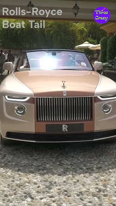 $28 Million Rolls Royce Boat Tail spotted in Dubai