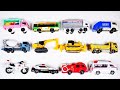 16 Miniature Cars TOMICA Being Shown
