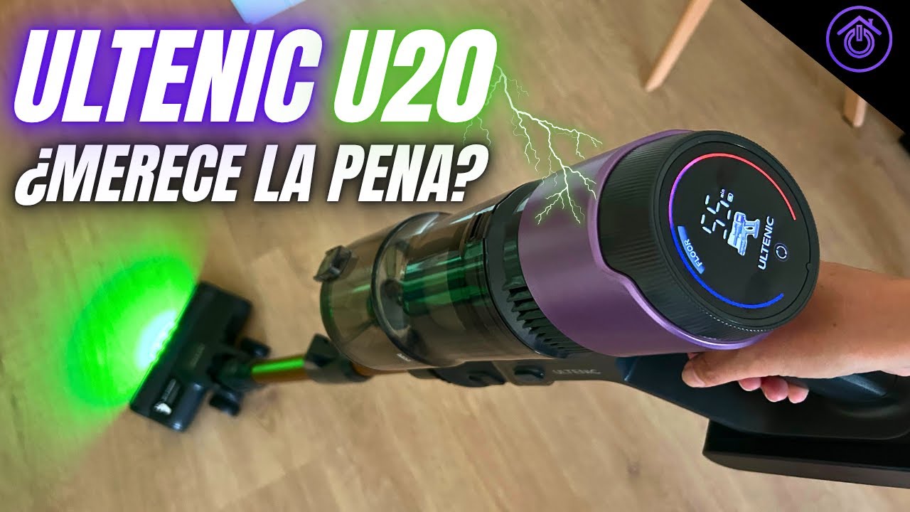 Probamos la nueva ASPIRADORA SIN CABLE ULTENIC U20 | ¿Merece la pena?