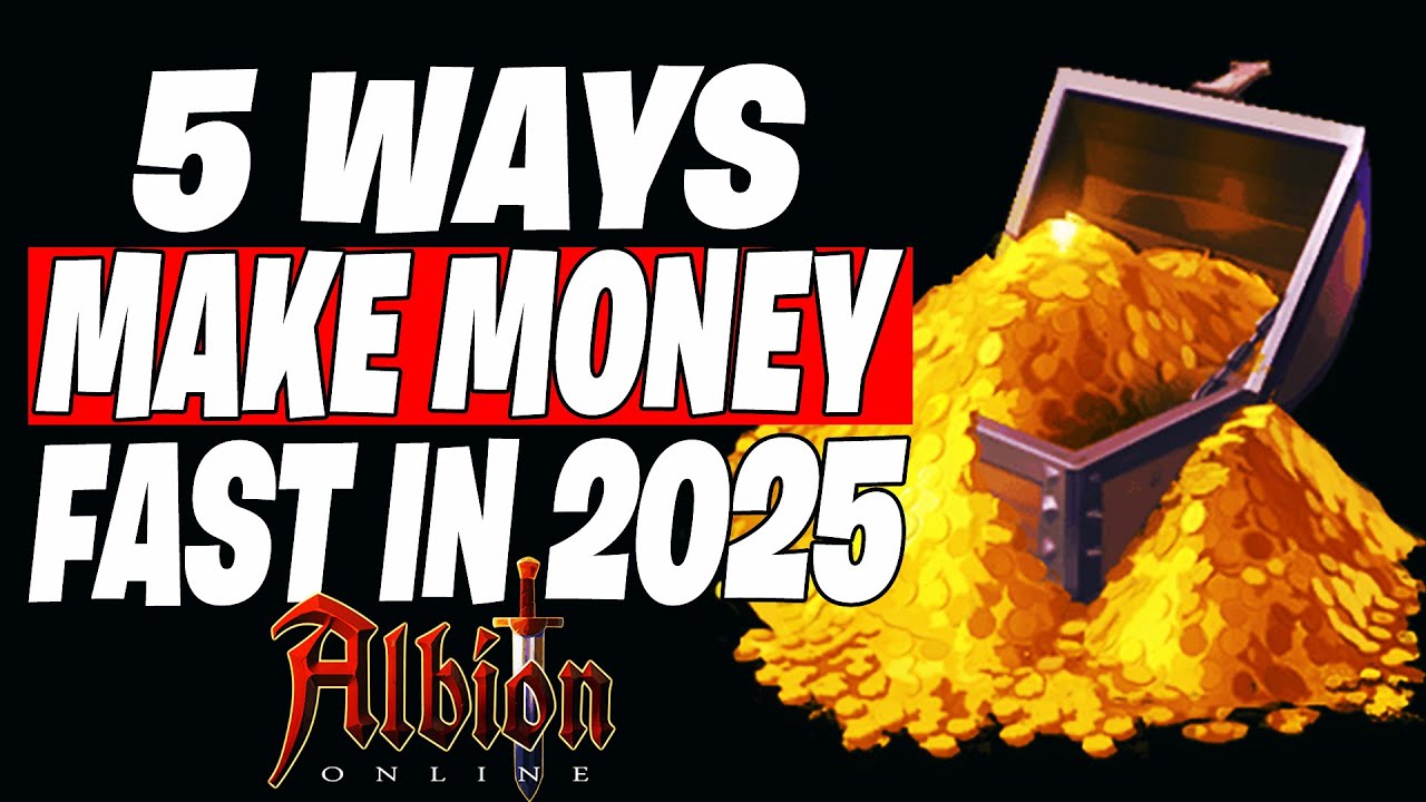 5 способов быстро заработать деньги в 2025 году! Заработок в Albion Online 2025