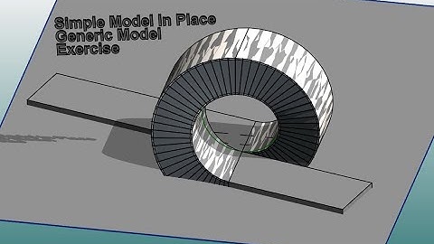 Everyday Revit (Day 437) - Model In Place Generic Model Exercise (Swept Blend)