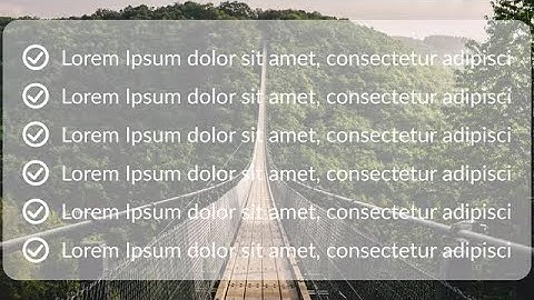 Bullet List After Effects Templates