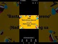 Basta Bisaya MORENO