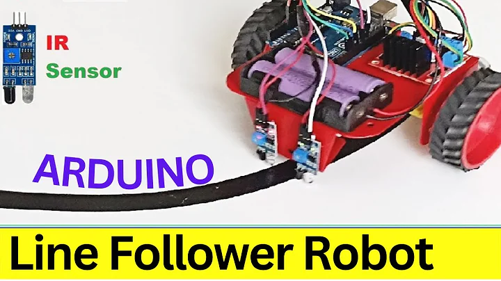 Line follower Robot using Arduino | IR sensor | L298n driver