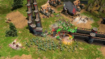 AoE3DE - 4v4 MASSIVE WARS | Multiplayer Gameplay