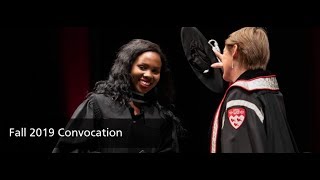 McGill University 2019 Fall Convocation PM